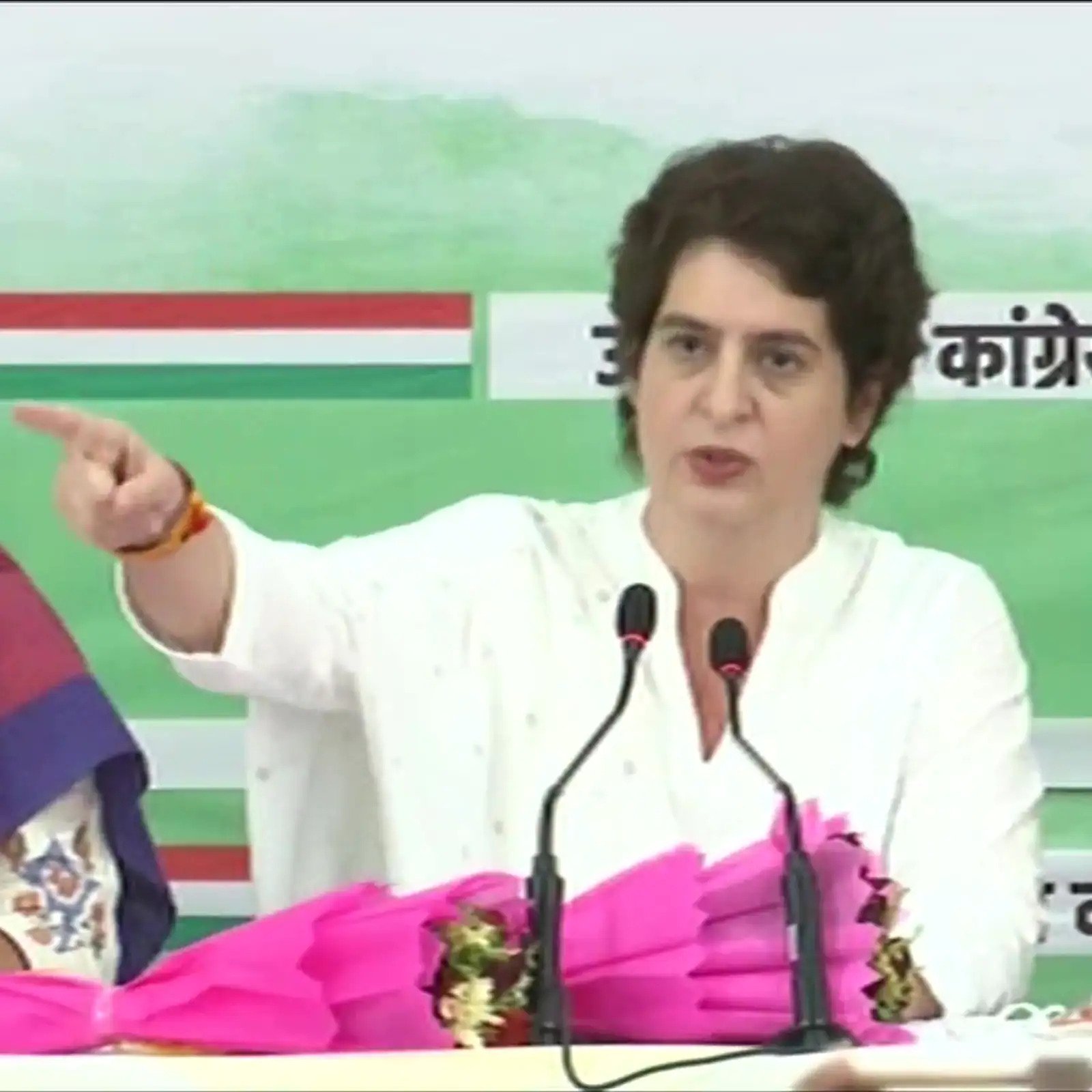 Congress General Secretary Priyanka Gandhi Vadra has announced that Inter pass girls will be given smartphones and graduate students