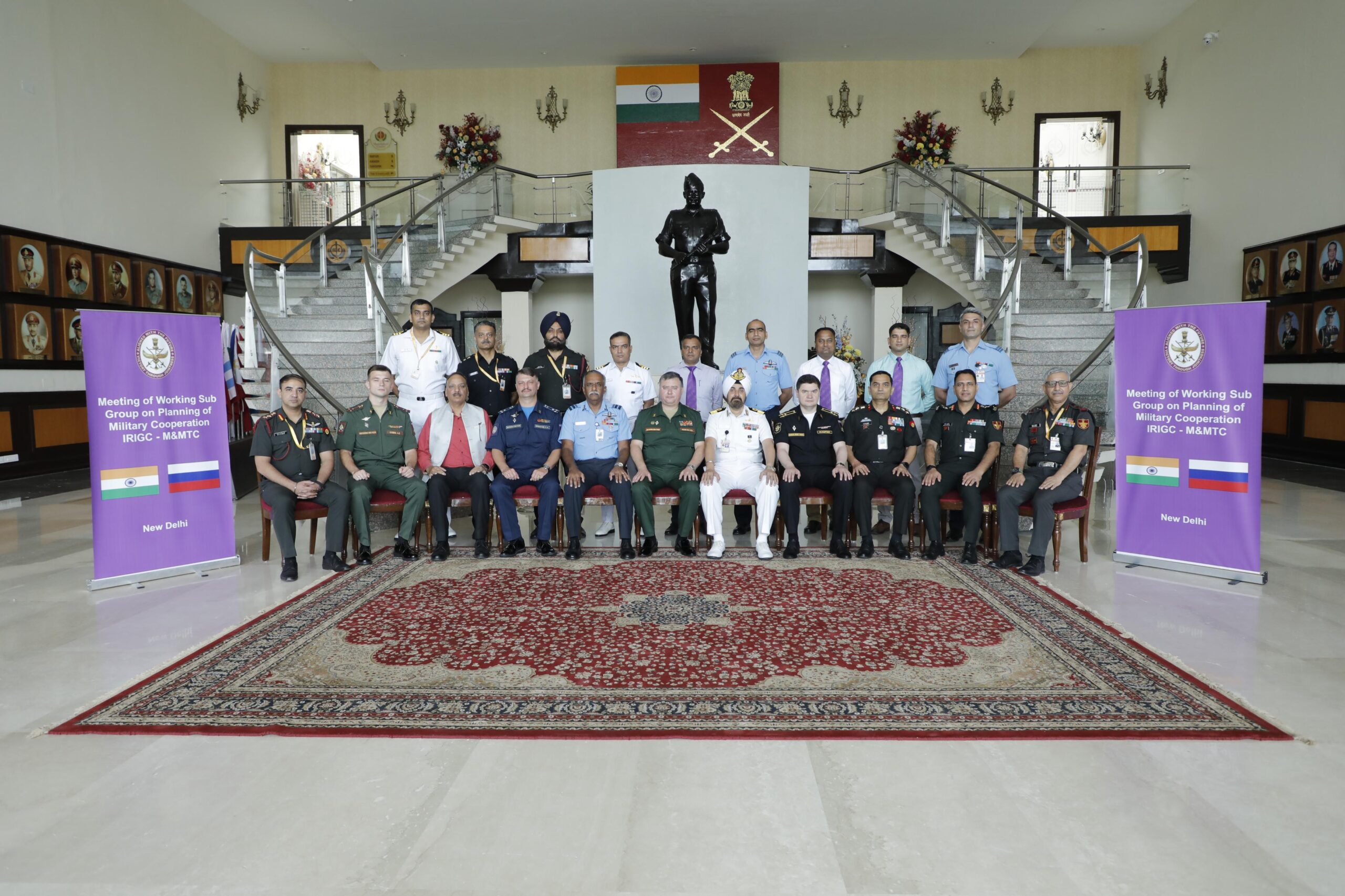 India-Russia Working Sub Group on Military Cooperation Holds 3rd Meeting in New Delhi