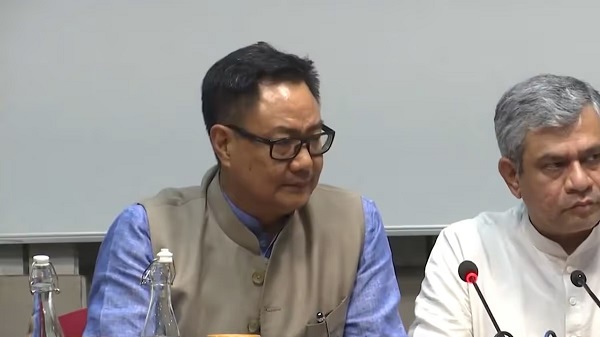 Union Minister Kiren Rijiju to Chair All-Party Meeting Ahead of Budget Session
