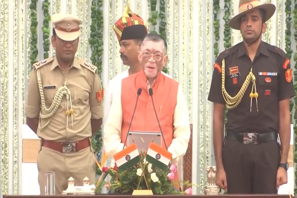 Former Union Minister Santosh Kumar Gangwar Sworn in as Jharkhand Governor