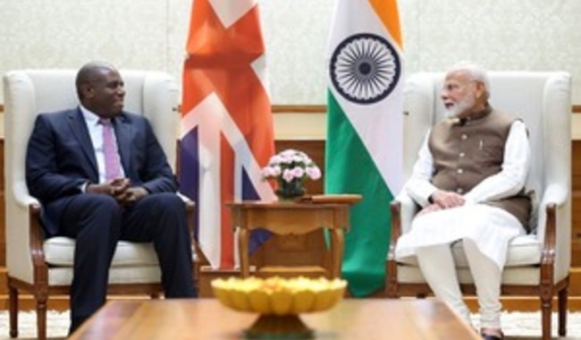 UK Foreign Secretary Meets PM Modi, Launches Landmark Technology Security Initiative