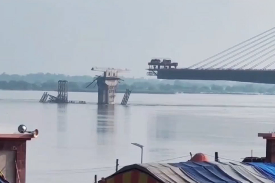 Under-Construction Bridge Collapses Over Ganga in Bihar