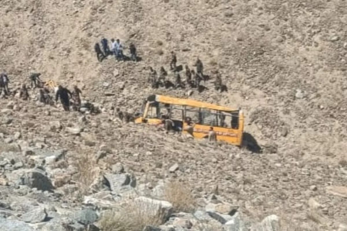 Bus Plunges into Gorge in Ladakh: Six Dead, 22 Injured