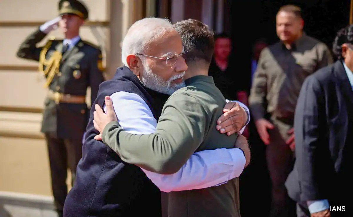Global Media Hails PM Modi's Historic Visit to Ukraine, First Indian PM to Visit Since 1991