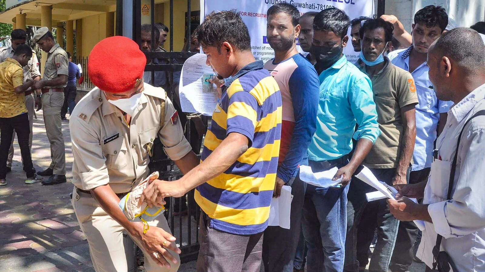 Assam Conducts Grade III Recruitment Exams Amid Mobile Internet Suspension