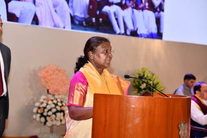 "Doctors Provide Healing Touch to Humanity": President Murmu at ABVIMS Convocation