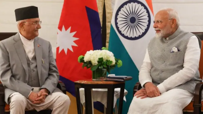 PM Modi and Nepal's PM Oli Discuss Climate Action and Bilateral Cooperation at UNGA