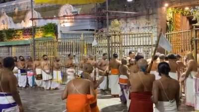 Tirumala Temple Holds Shanti Homam to Restore Sanctity Amid Laddu Controversy