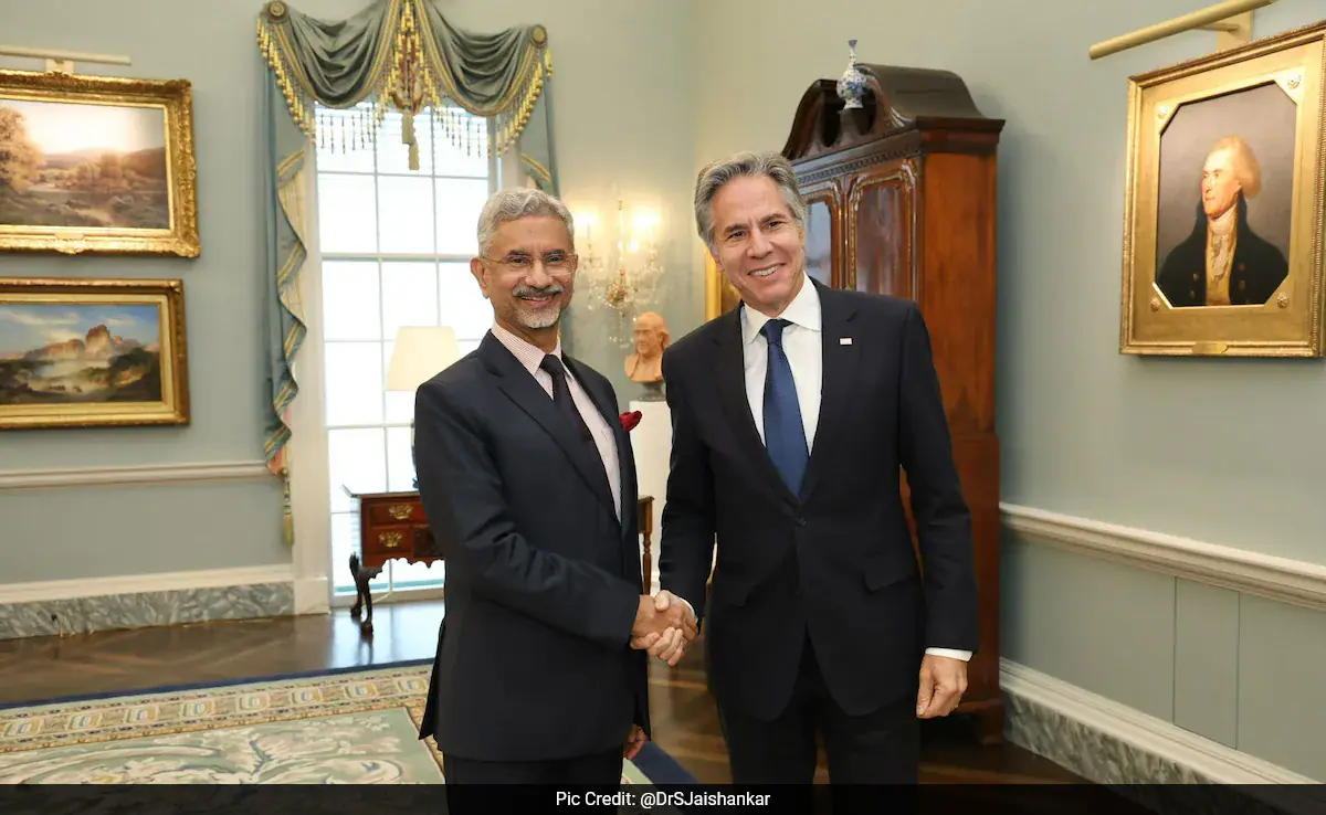 US-India Working to Address Regional and Global Challenges: Blinken After Meeting Jaishankar
