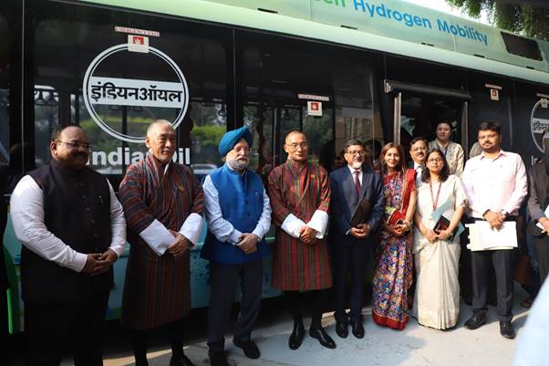 'Green Hydrogen Fuel Cell Bus Key to Greener Future for Generations: PM Modi