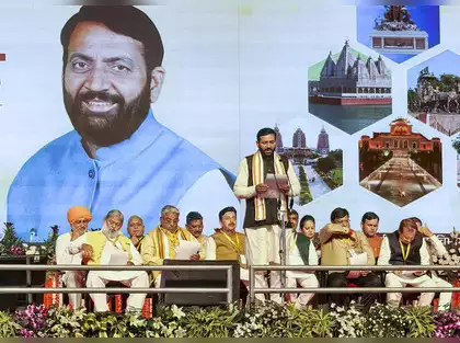 Nayab Singh Saini Takes Oath as Haryana CM in Grand Ceremony