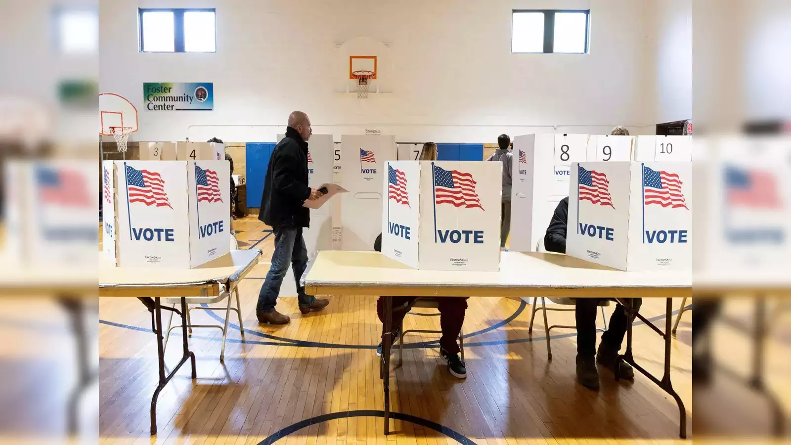US Election Day: Voters Head to the Polls for Harris vs. Trump Showdown