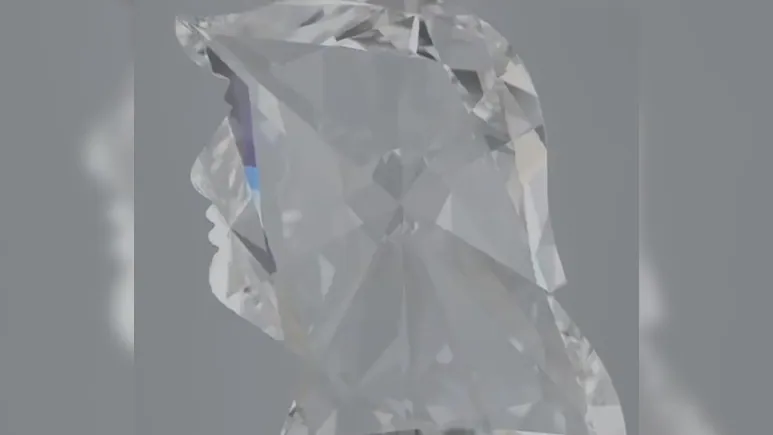 Surat Diamond Firm Crafts Stunning Carving of Donald Trump