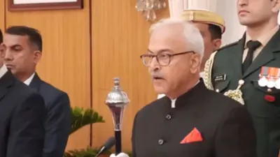 Former Union Home Secretary Ajay Kumar Bhalla Sworn in as Manipur Governor