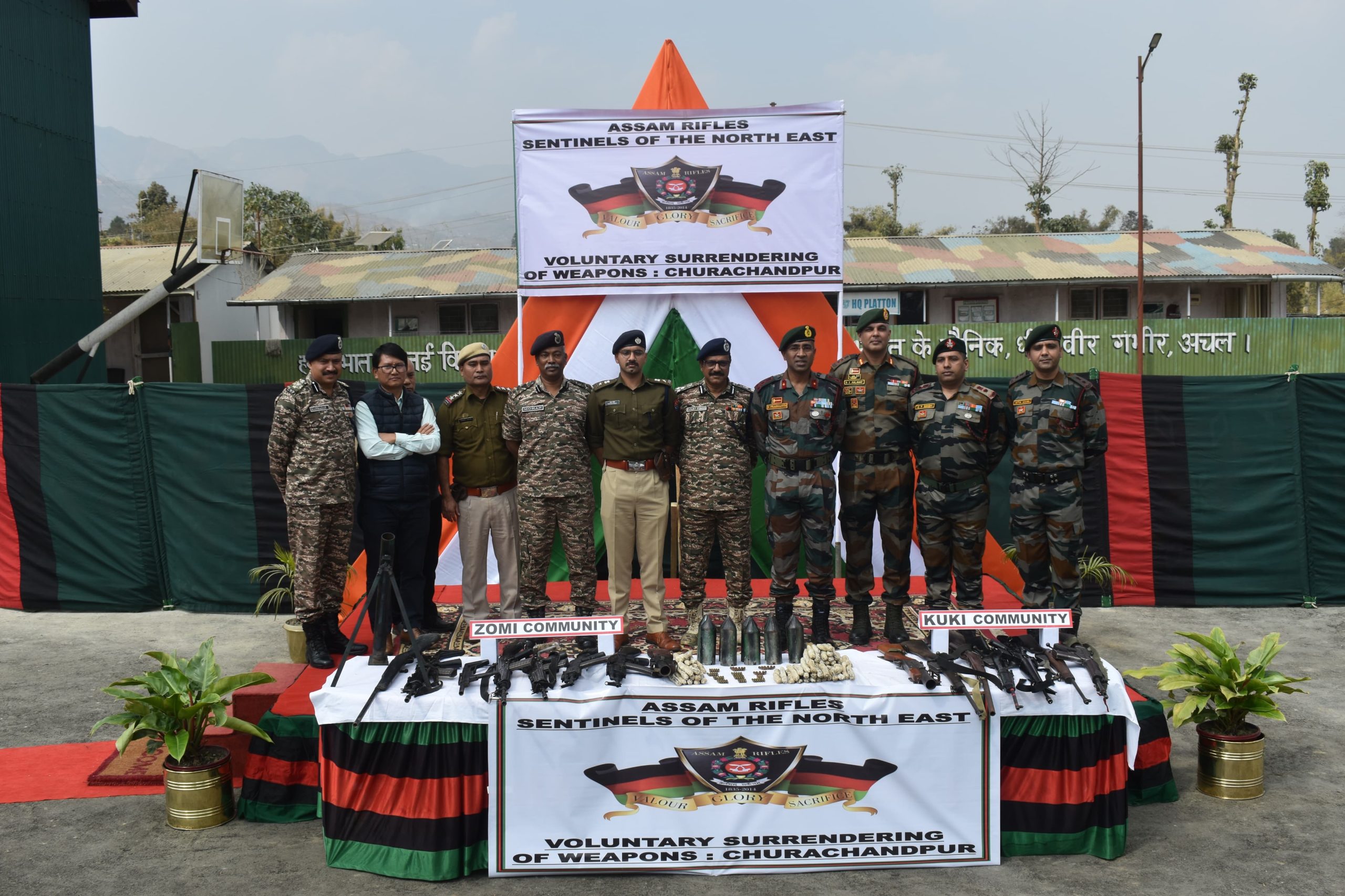 Manipur Sees Continued Return of Looted Arms After Governor’s Appeal