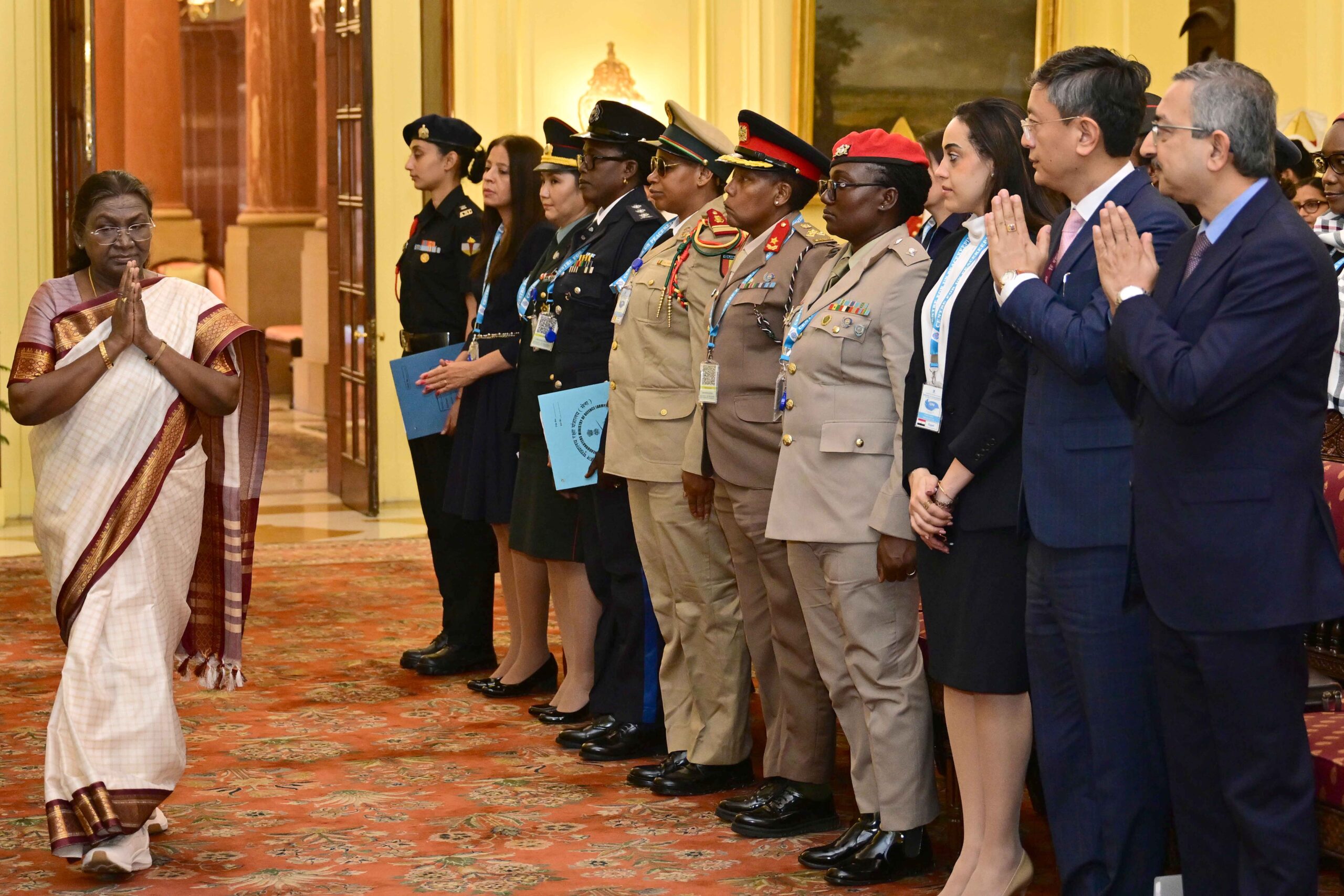 Women in Peacekeeping Enhance Trust, Reduce Violence: President Murmu