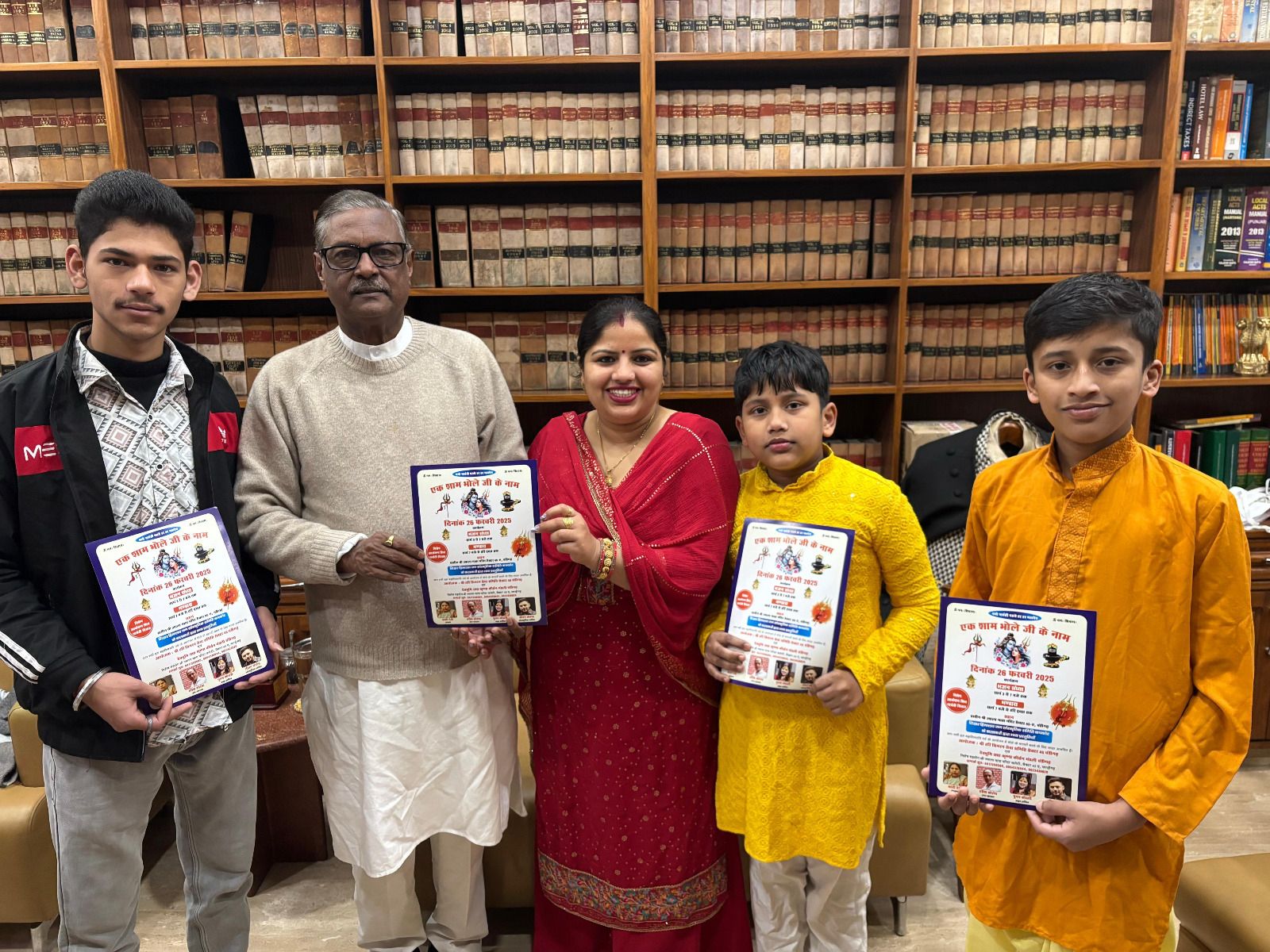 Former MP Satyapal Jain to Grace ‘Ek Shaam Bhole Ke Naam’ Event in Chandigarh