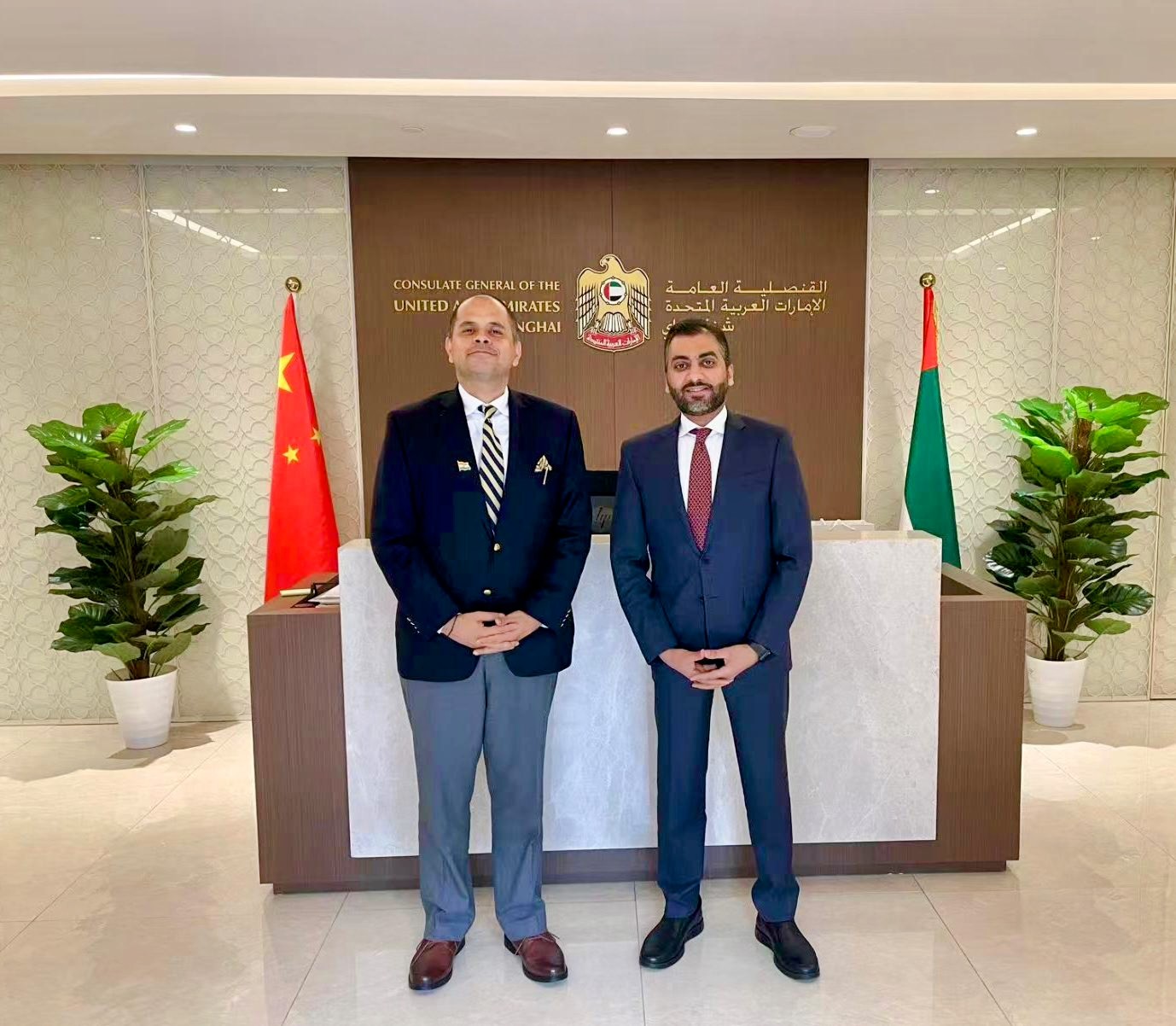 CG Pratik Mathur Meets UAE’s Muhammad Alnaqbi to Boost Bilateral Ties