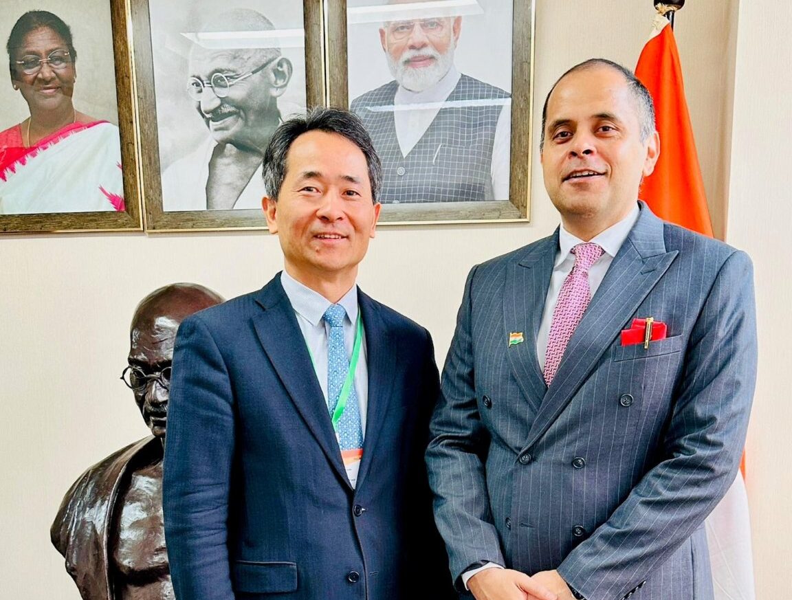 New Development Bank’s Hanyong Liu Briefs Indian Consul General on Key Initiatives
