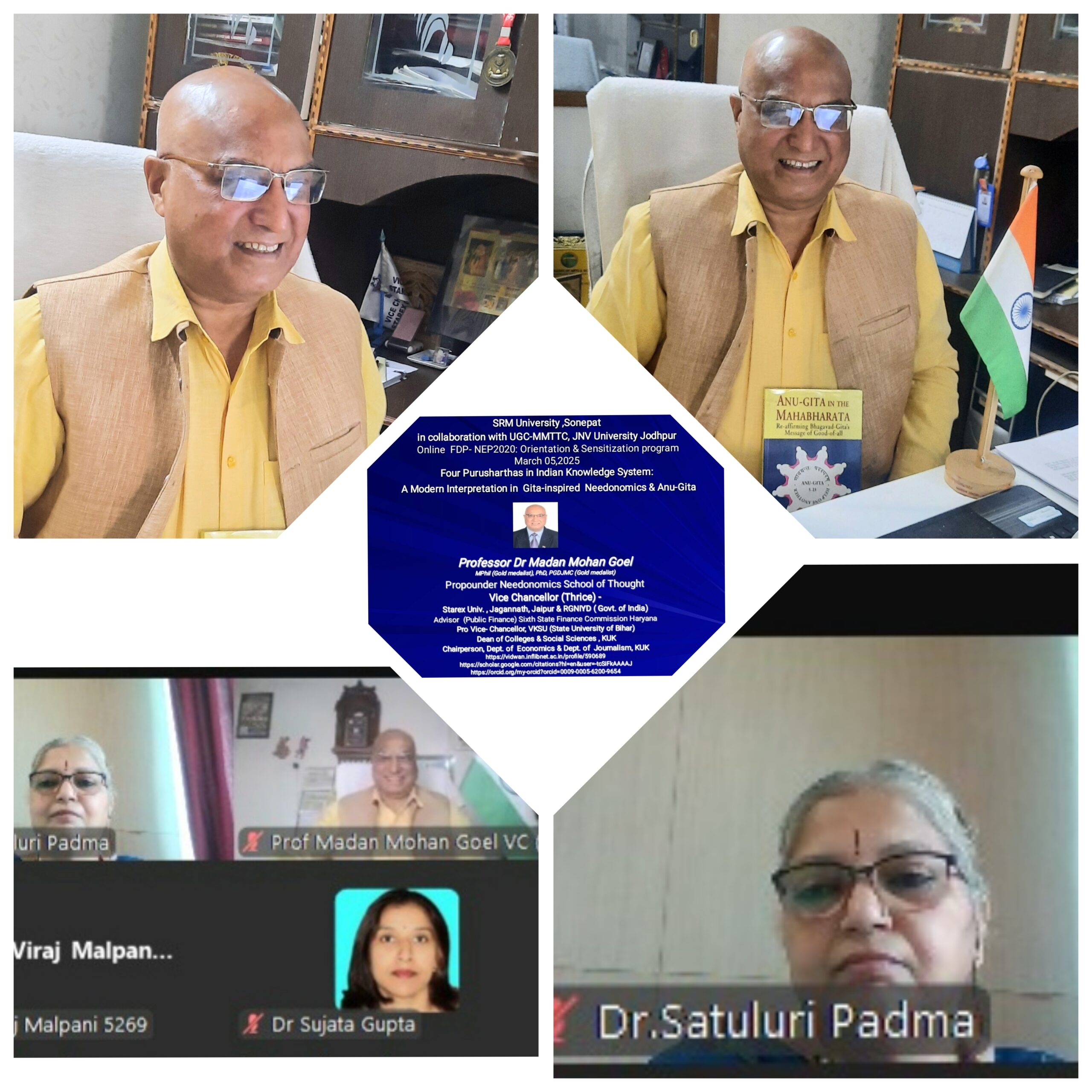 Knowledge Fosters Empathy, and Empathy Cultivates Unity: Prof. M.M. Goel