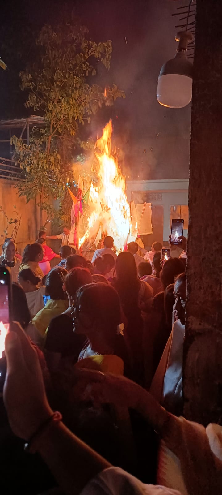 VHP Organizes Holika Dahan Ceremony on March 14