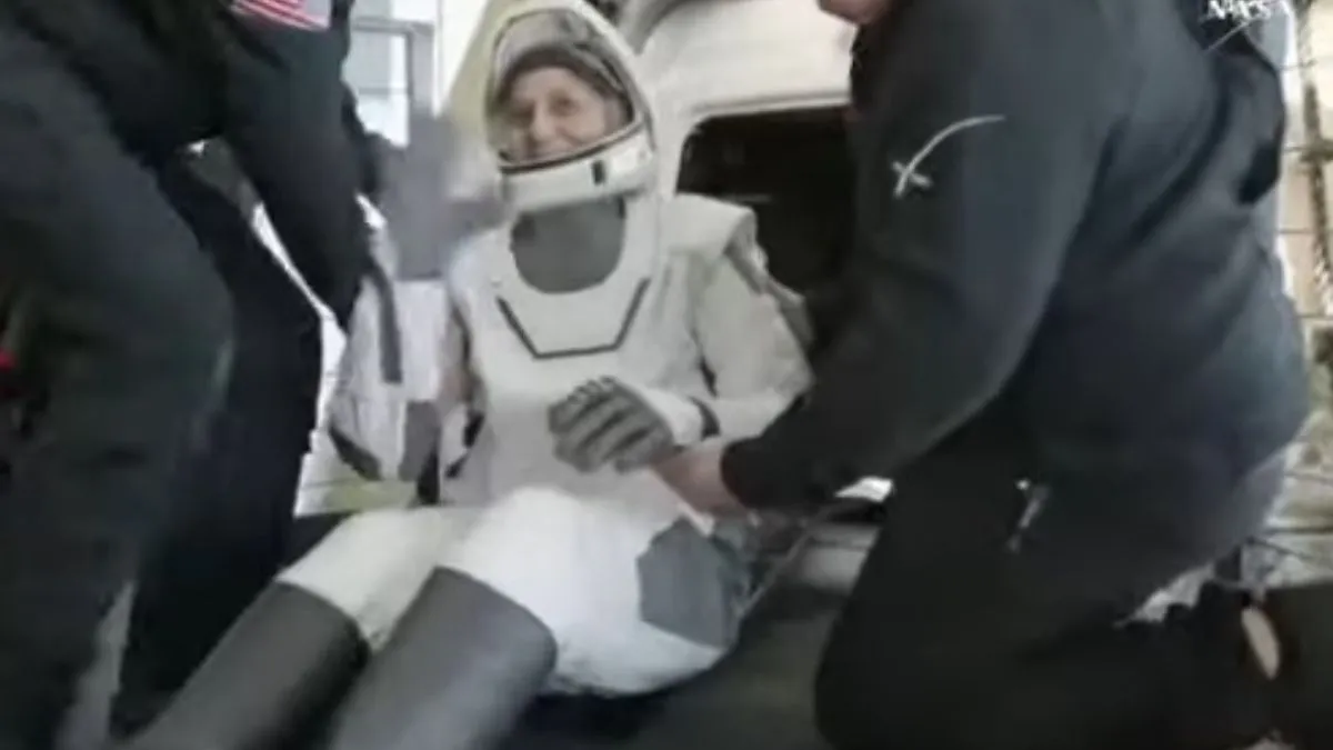 Sunita Williams, Butch Wilmore Return to Earth After 286 Days in Space, Begin Rehabilitation