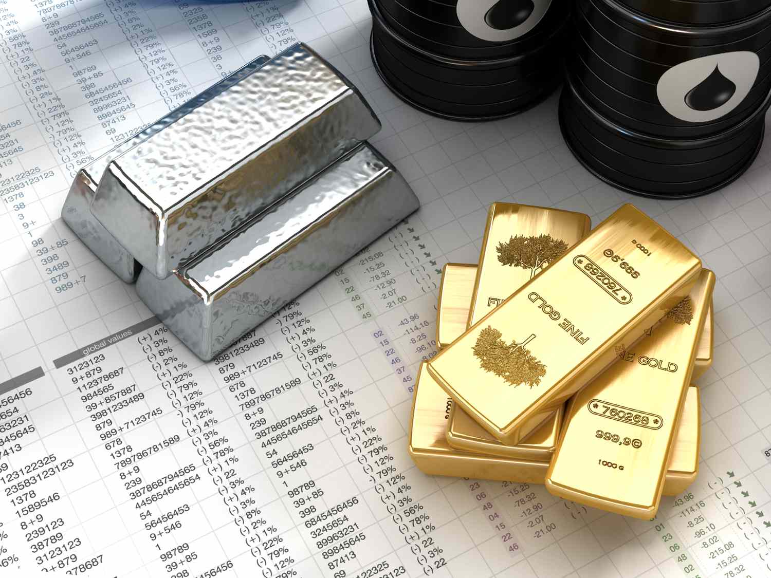 Gold and Silver Prices Fluctuate Amidst Middle East Tensions