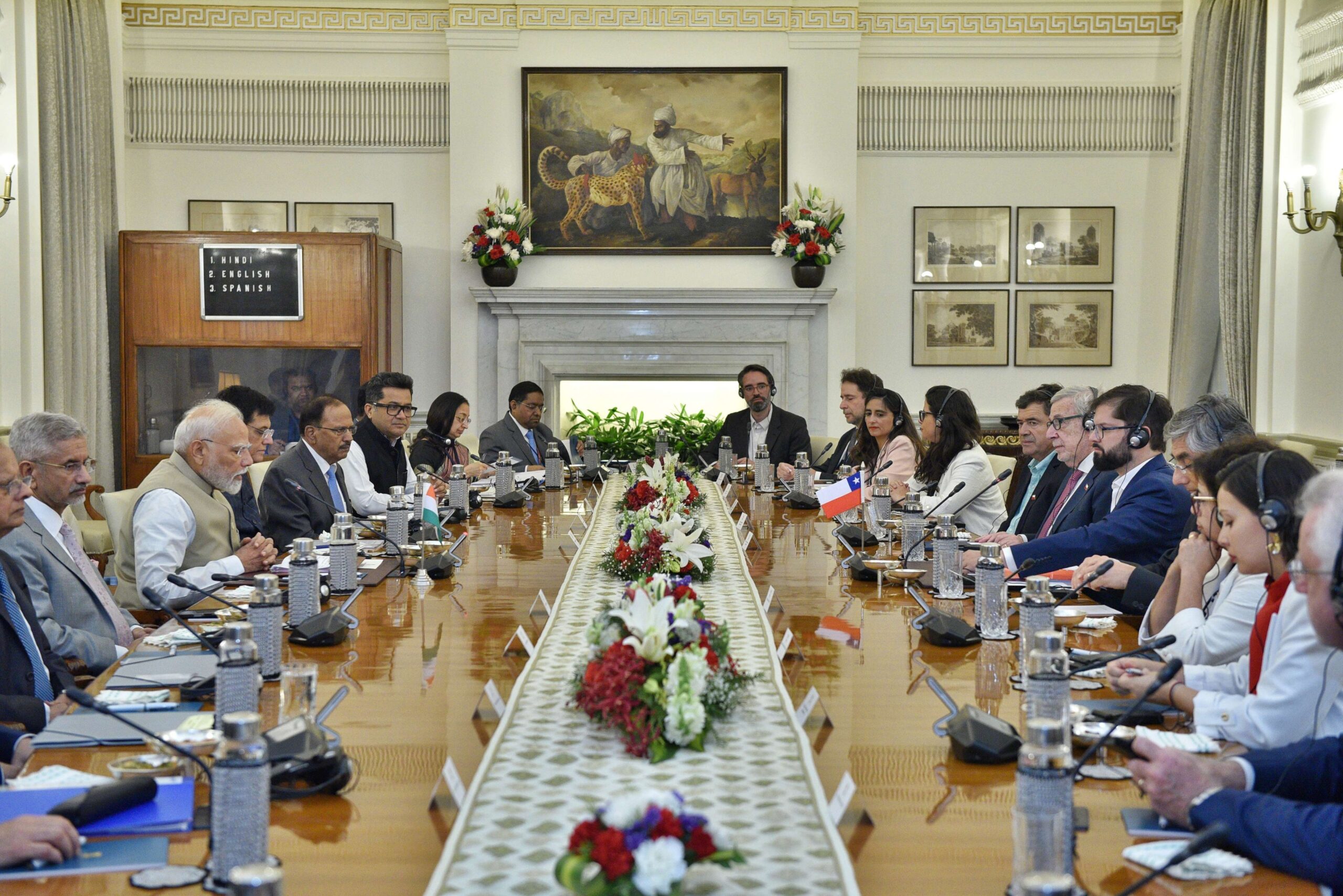 PM Modi Hosts Chile President Boric, Discusses Strengthening India-Chile Ties