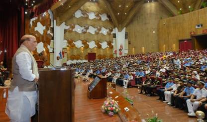 Armed Forces Must Operate Jointly & Remain Future-Ready: Rajnath Singh at DSSC Wellington