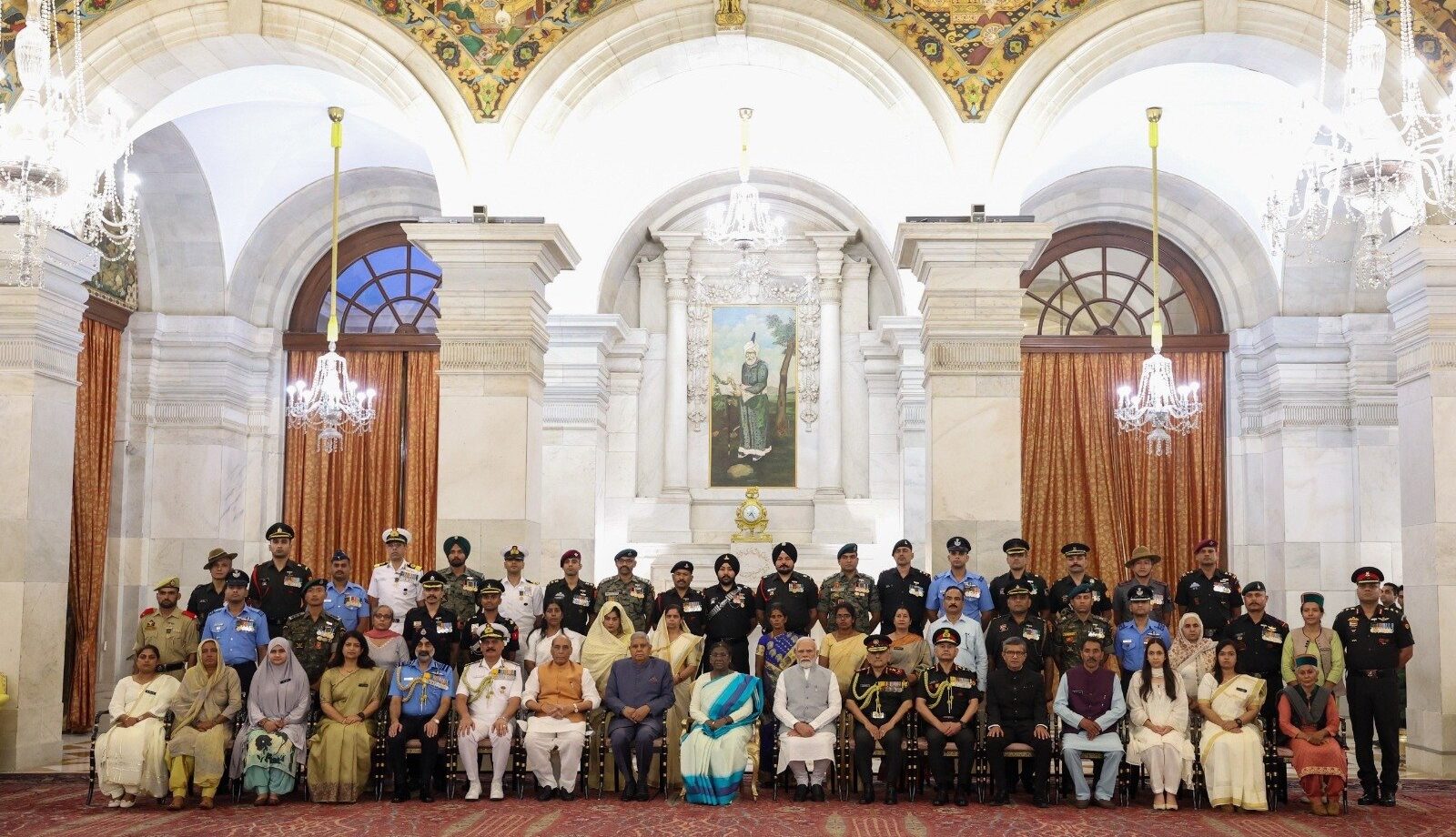 "India Will Always Be Grateful": PM Modi Attends Defence Investiture Ceremony
