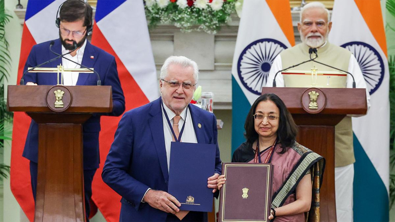 India, Chile Conclude First Round of CEPA Negotiations in New Delhi