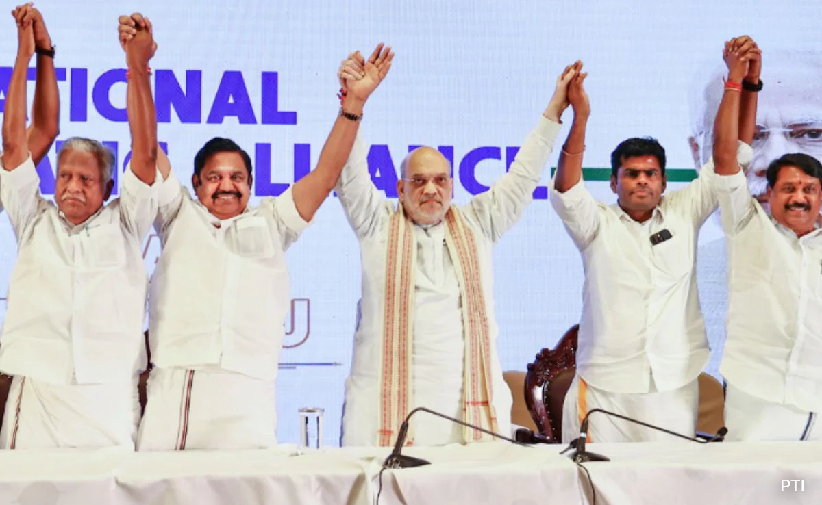 2026 Tamil Nadu War Begins: AIADMK, BJP Unite Against DMK