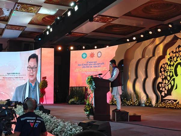 India Reaffirms Buddha's Teachings at UN Vesak Day in Vietnam; Rijiju Conveys Greetings