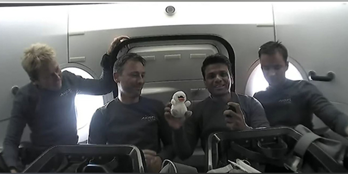 India’s Shubhanshu Shukla Docks at ISS Aboard Axiom-4 Mission, Calls Spaceflight ‘Magical’