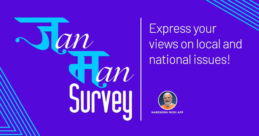 NaMo App's Jan Man Survey: 5 Lakh Responses in 26 Hours