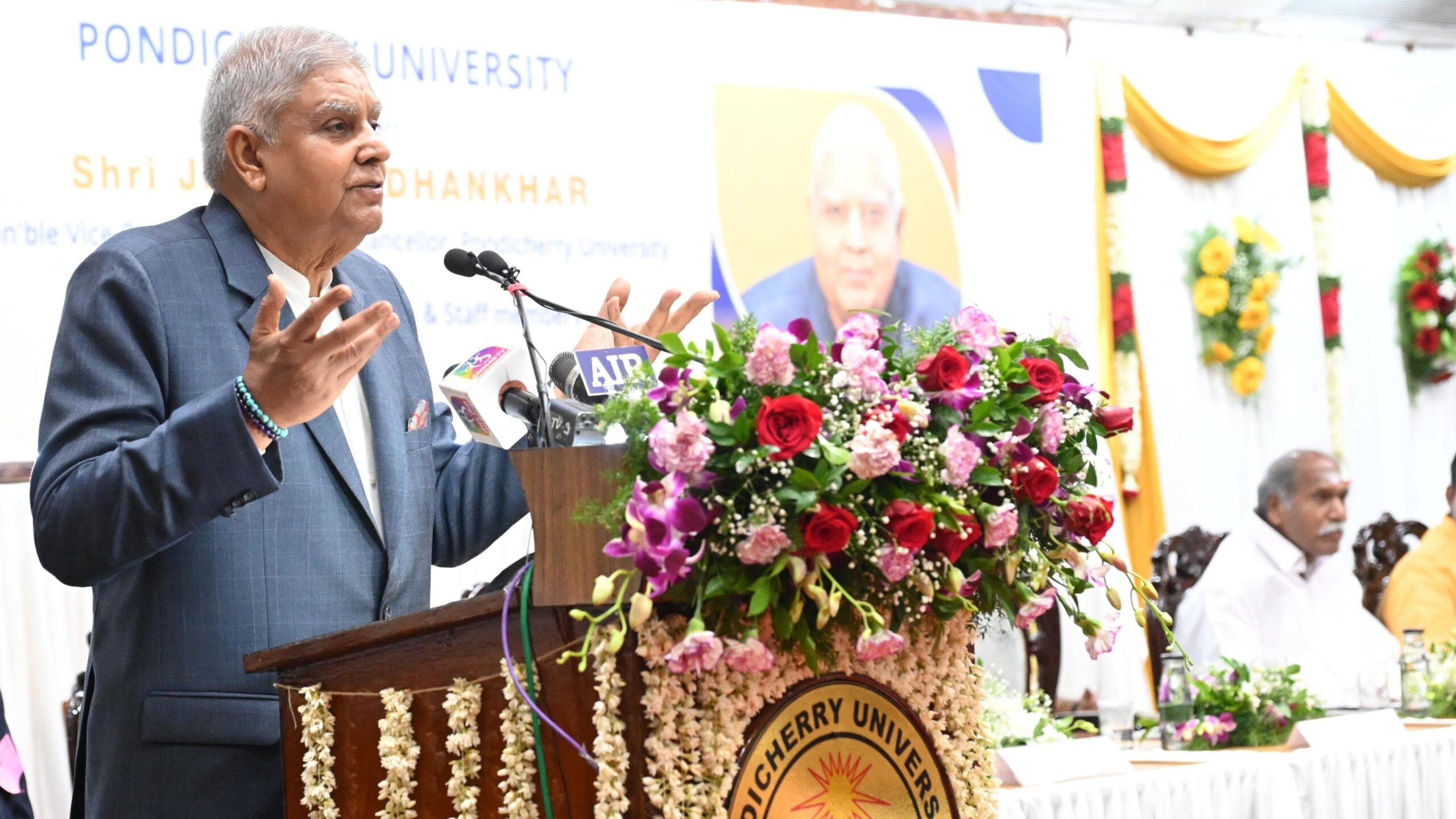 "Sanatan Pride is Rebuilding... with Stronger Determination":VP Dhankhar