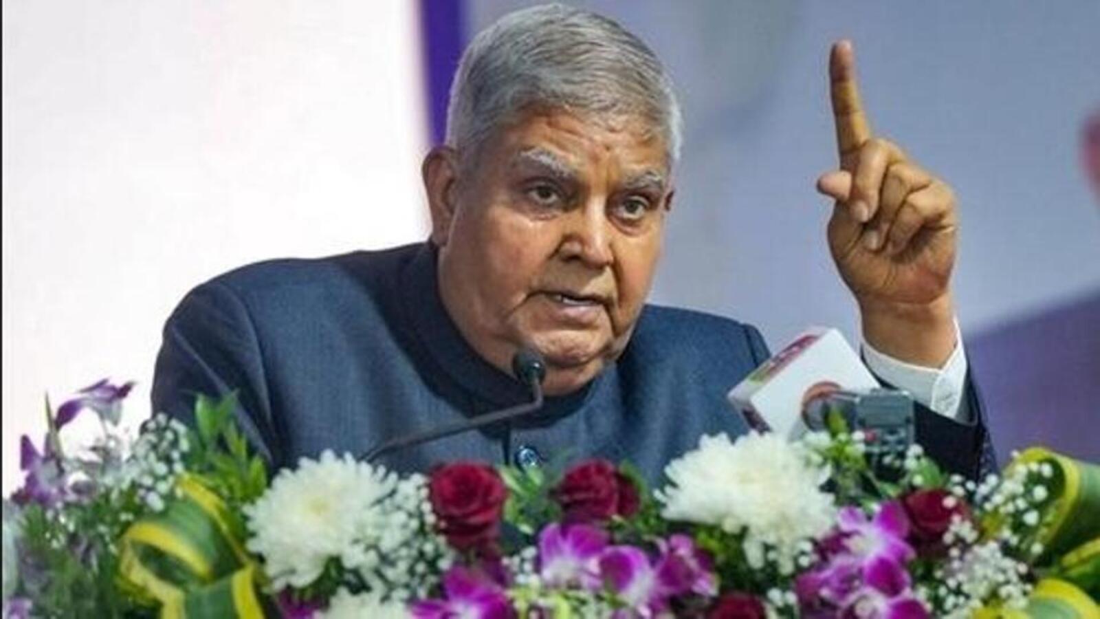 Emergency Was an Earthquake That Shook Indian Democracy: VP Dhankhar