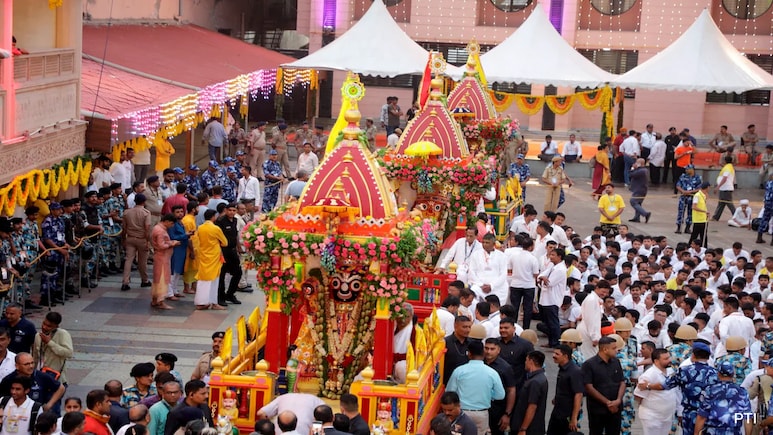 148th Rath Yatra of Lord Jagannath Begins in Ahmedabad Amid Tight Security