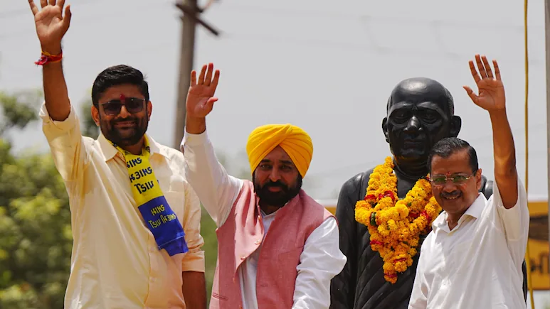 AAP Wins Visavadar in Gujarat, Retains Ludhiana West