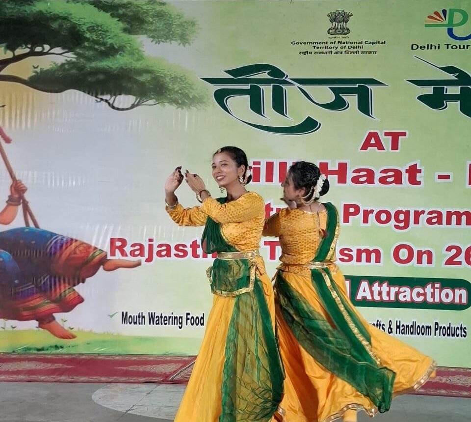 Grand Teej Procession at Bikaner House