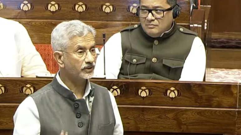 "No Trump-Modi Calls": EAM Jaishankar in Rajya Sabha