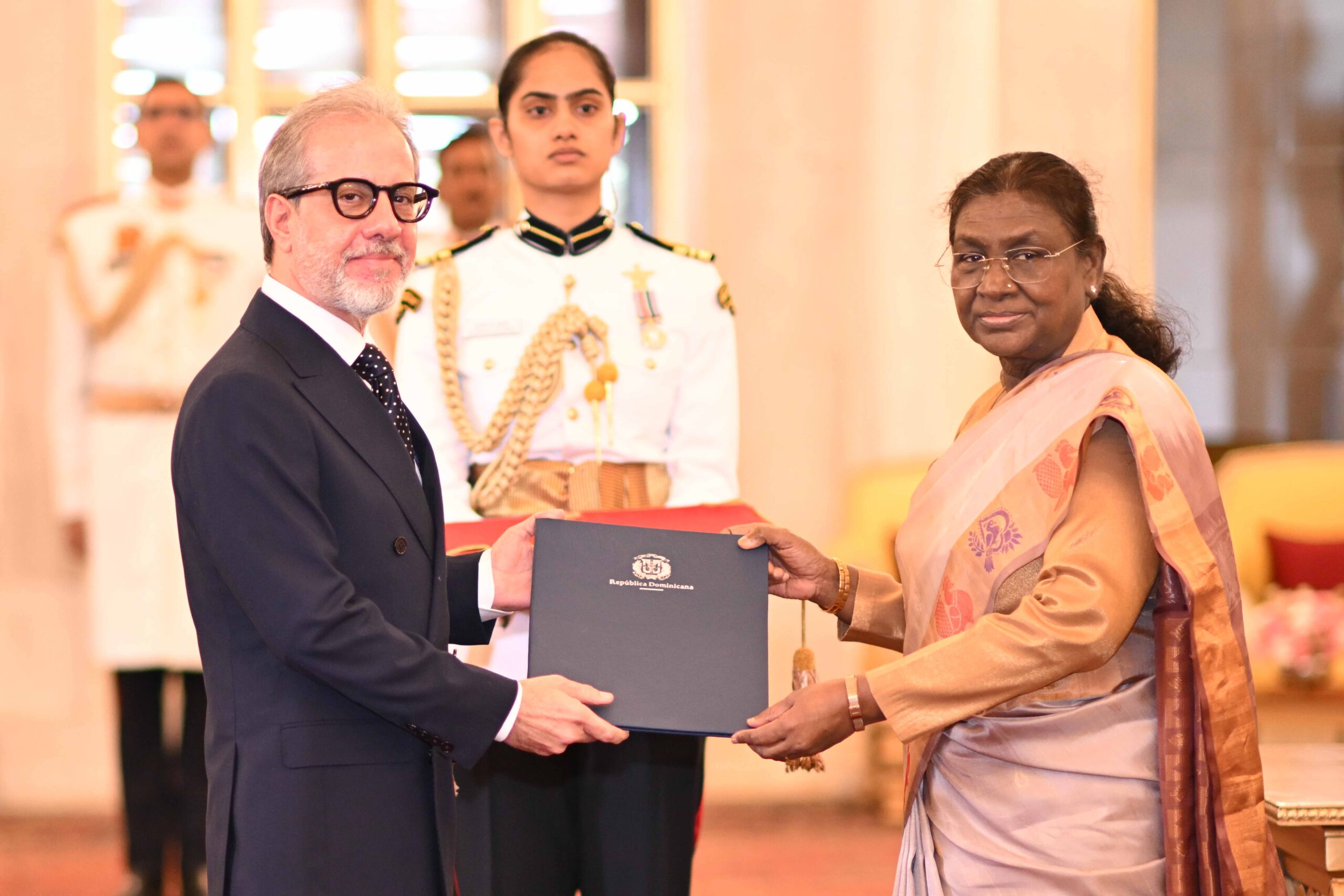 4 Nations' Envoys Present Credentials to President Murmu