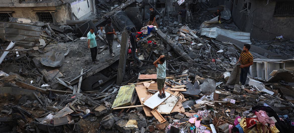 UN official reports grim updates on Ukraine, Gaza, global racism