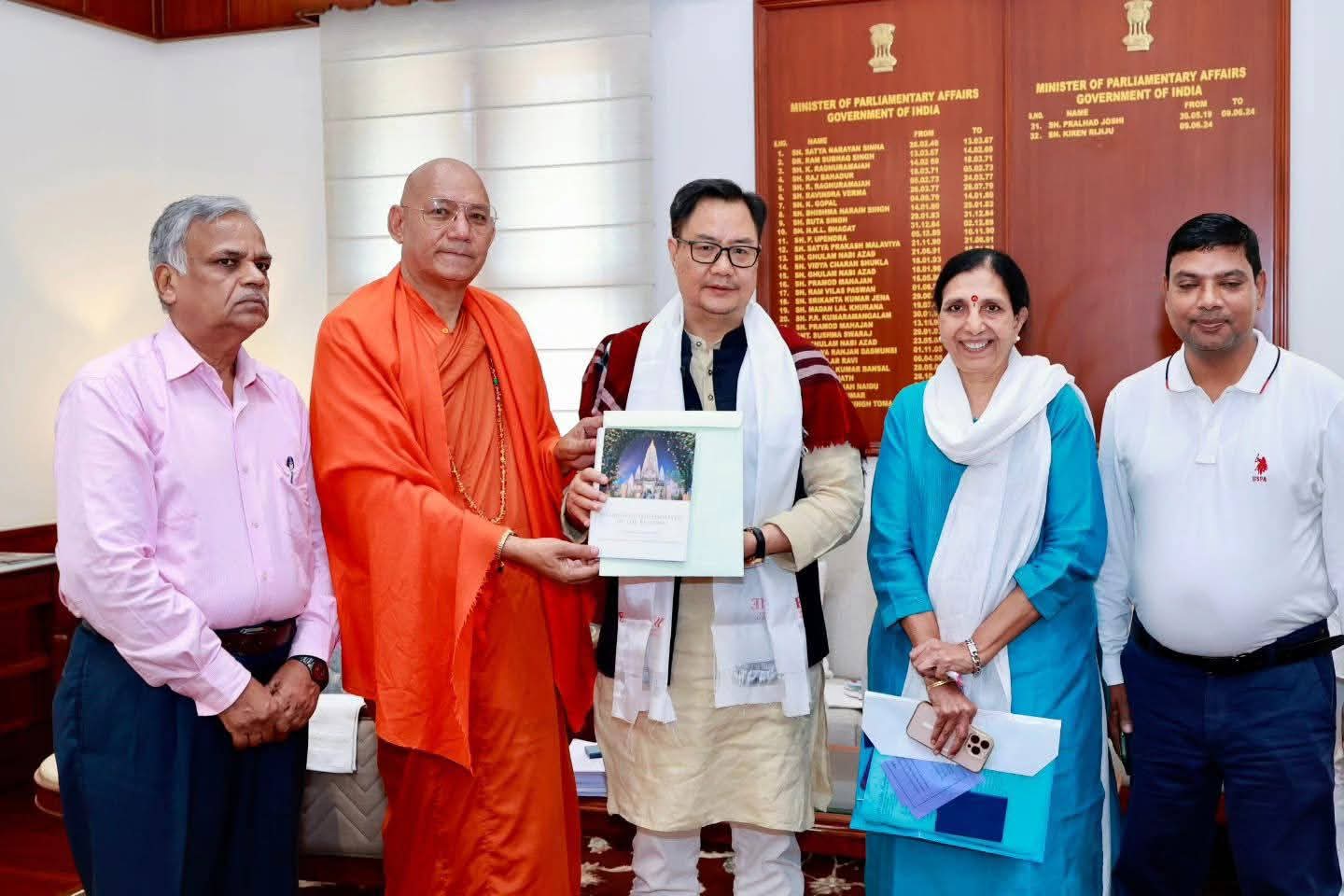 Union Minister Kiren Rijiju to Support International Tipitaka Chanting Ceremony