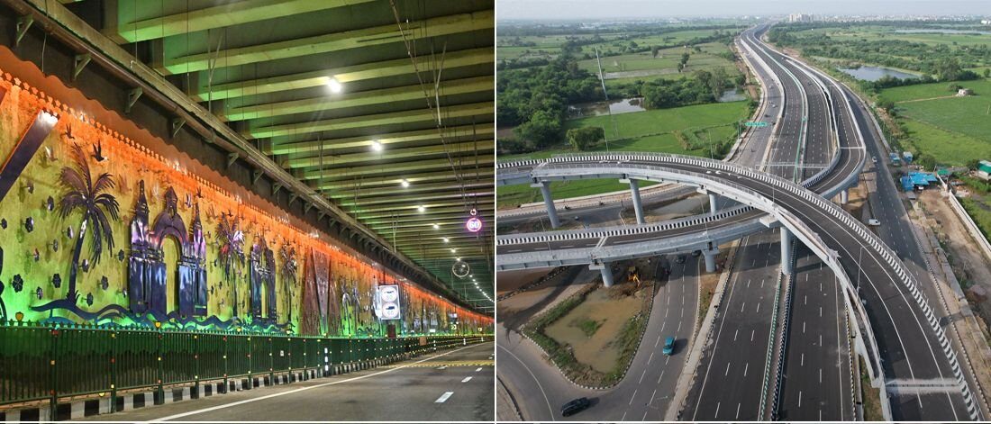 PM Modi Inaugurates ₹11,000-Crore Highway Projects in Delhi