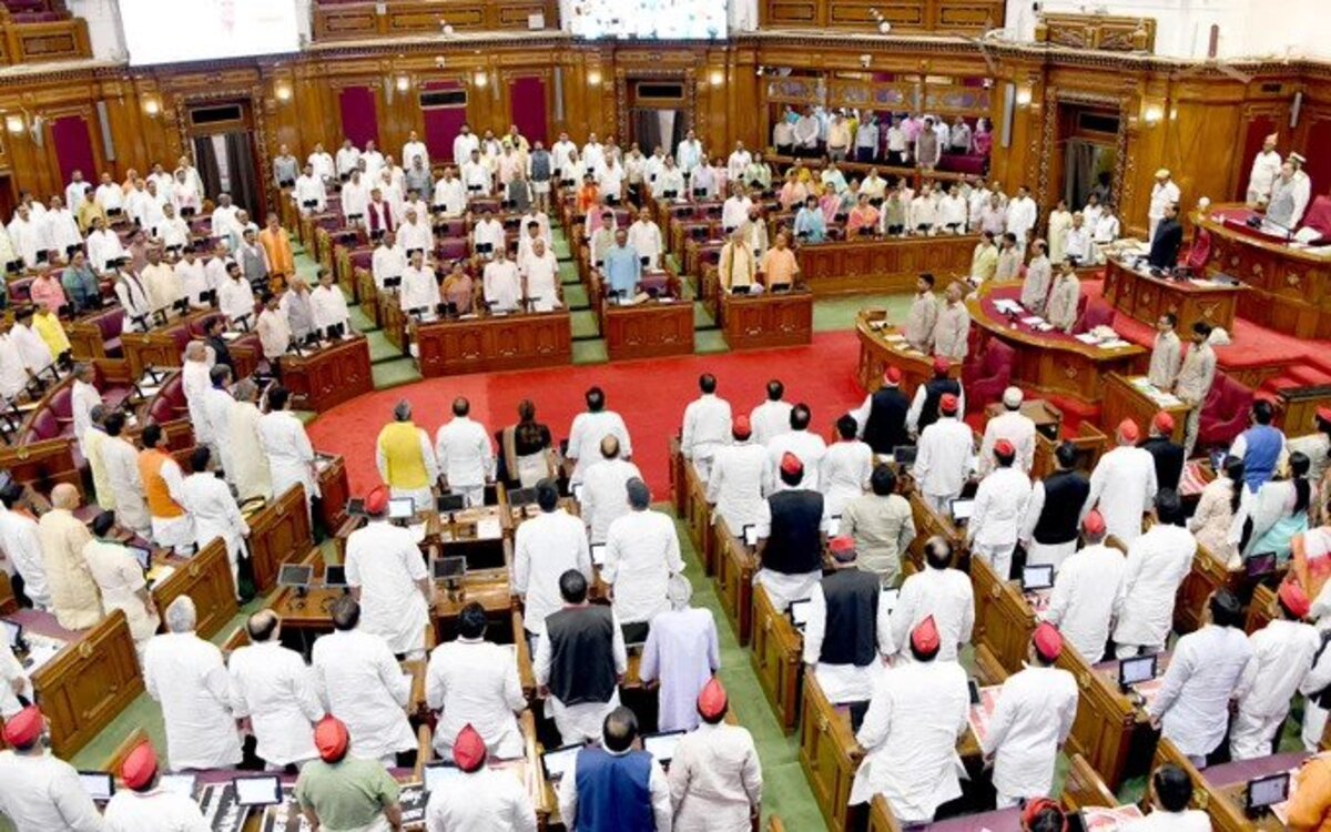 UP Assembly Monsoon Session Begins Amid Ruckus
