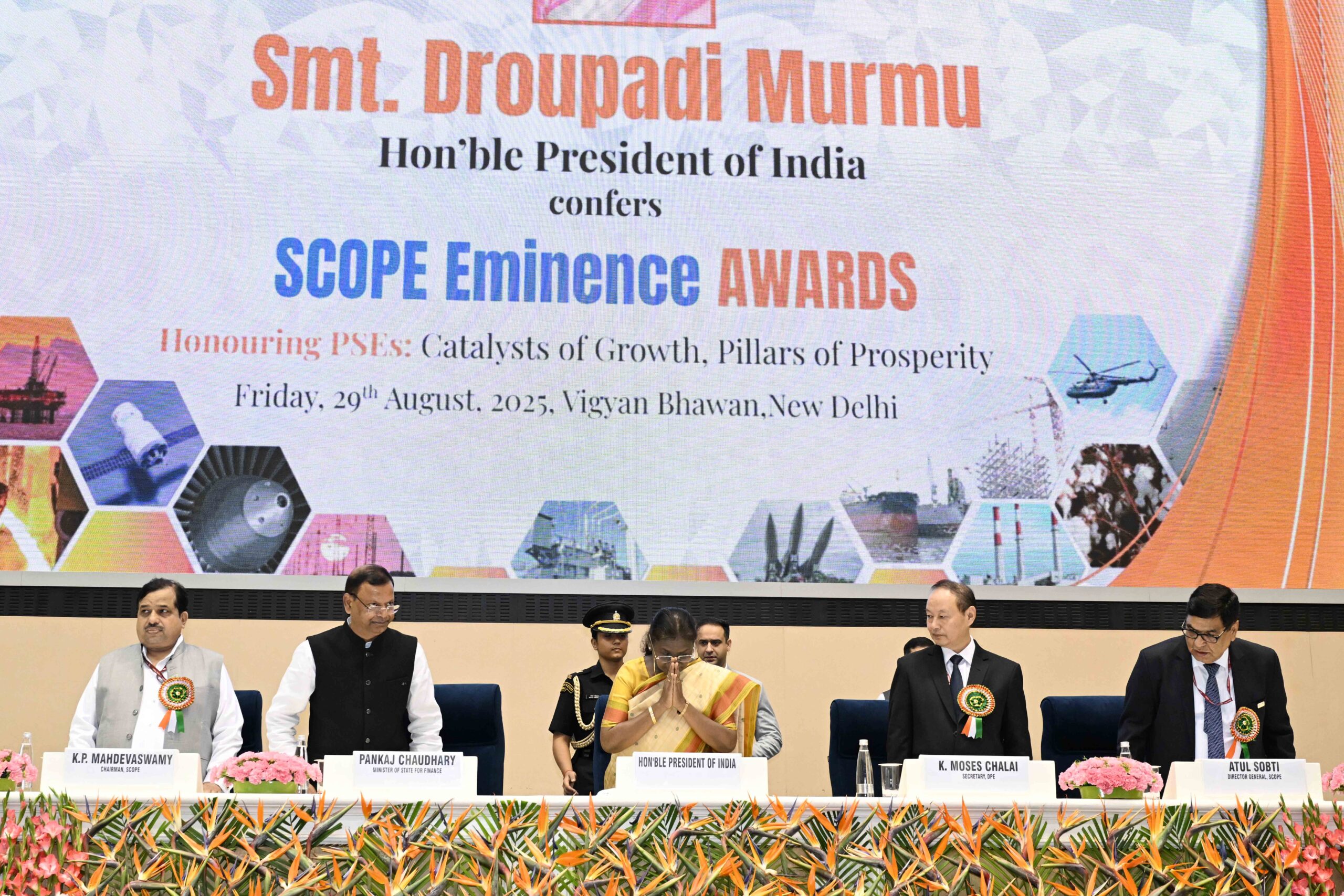 President Murmu Presents SCOPE Eminence Awards