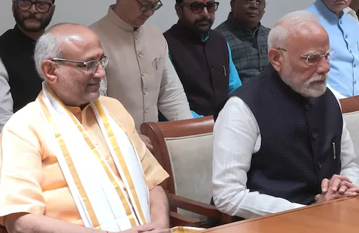 PM Modi Among Proposers as CP Radhakrishnan Files VP Nomination