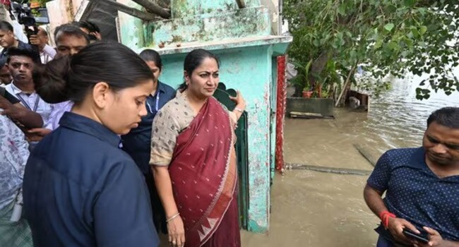 Delhi CM Rekha Gupta Attacked During Public Hearing