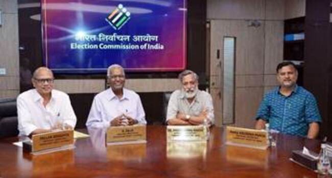 D. Raja Leads CPI Team in Talks with EC